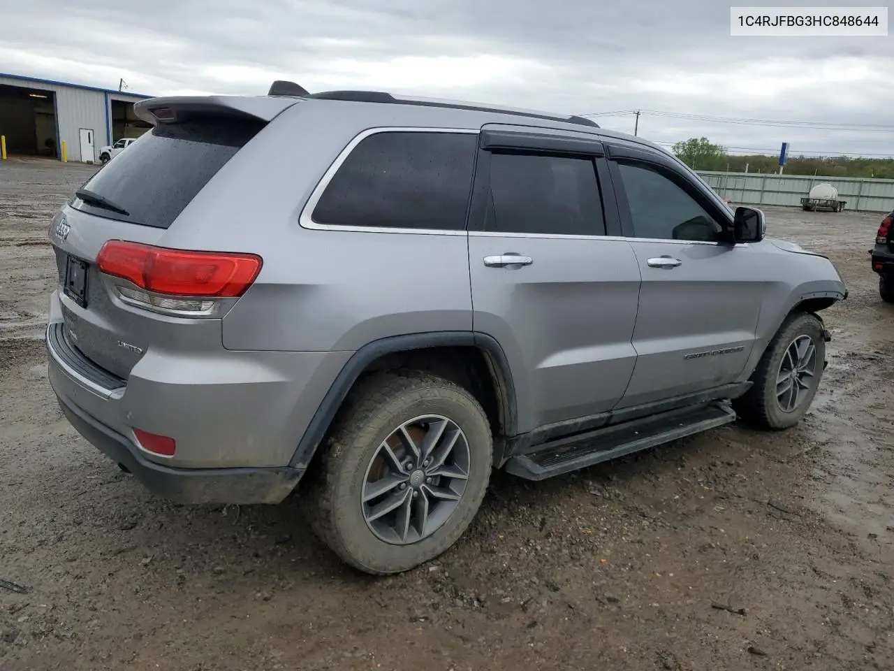 2017 Jeep Grand Cherokee Limited VIN: 1C4RJFBG3HC848644 Lot: 51771825