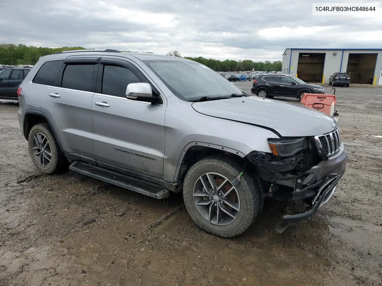 2017 Jeep Grand Cherokee Limited VIN: 1C4RJFBG3HC848644 Lot: 51771825