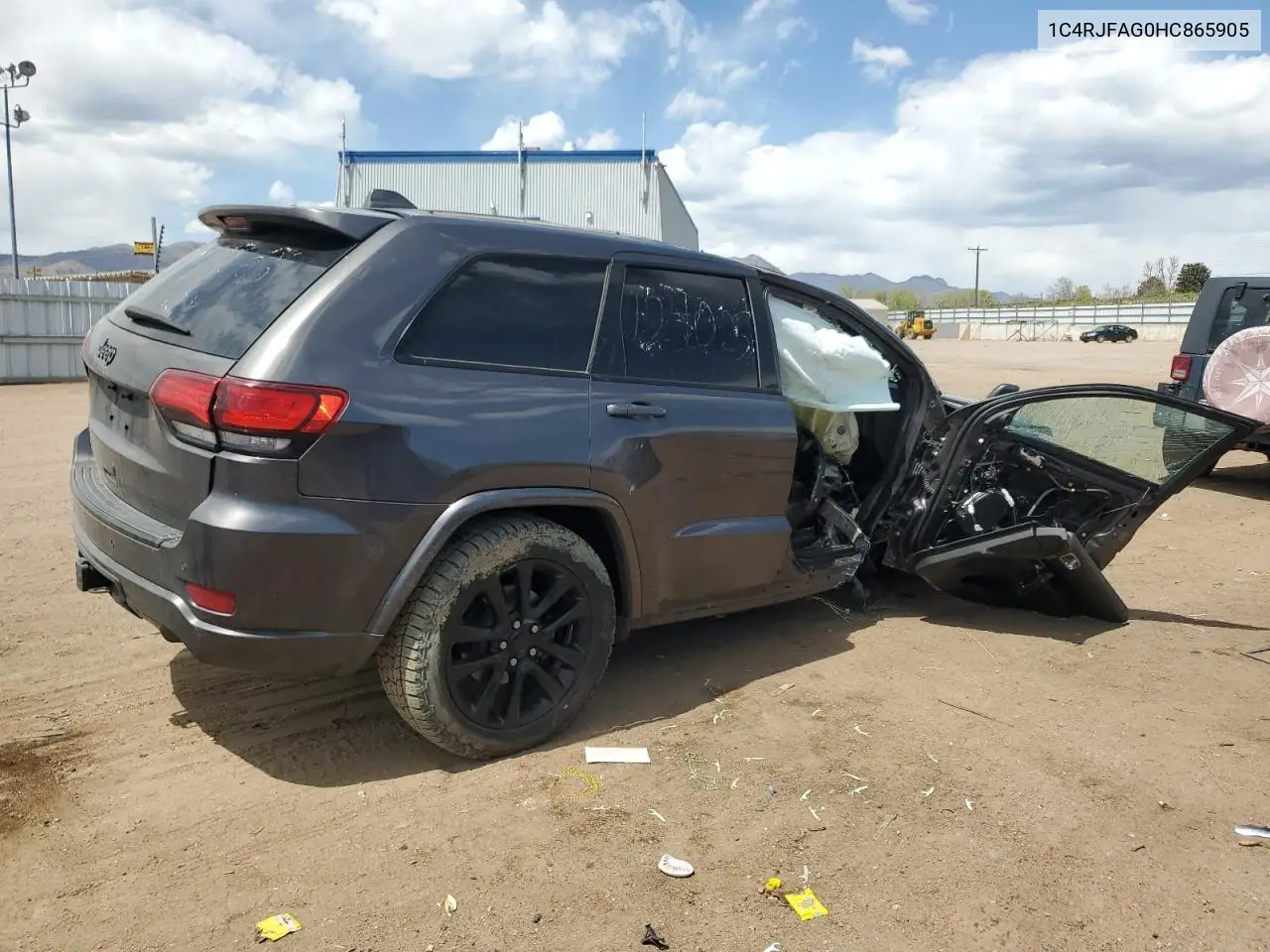 1c4rjfag0hc865905 1C4RJFAG0HC865905 2017 Jeep Grand Cherokee Laredo