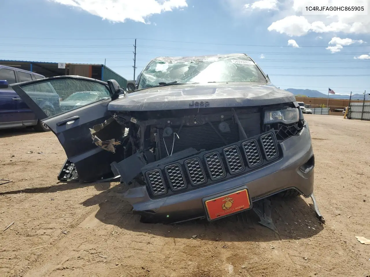 1c4rjfag0hc865905 1C4RJFAG0HC865905 2017 Jeep Grand Cherokee Laredo