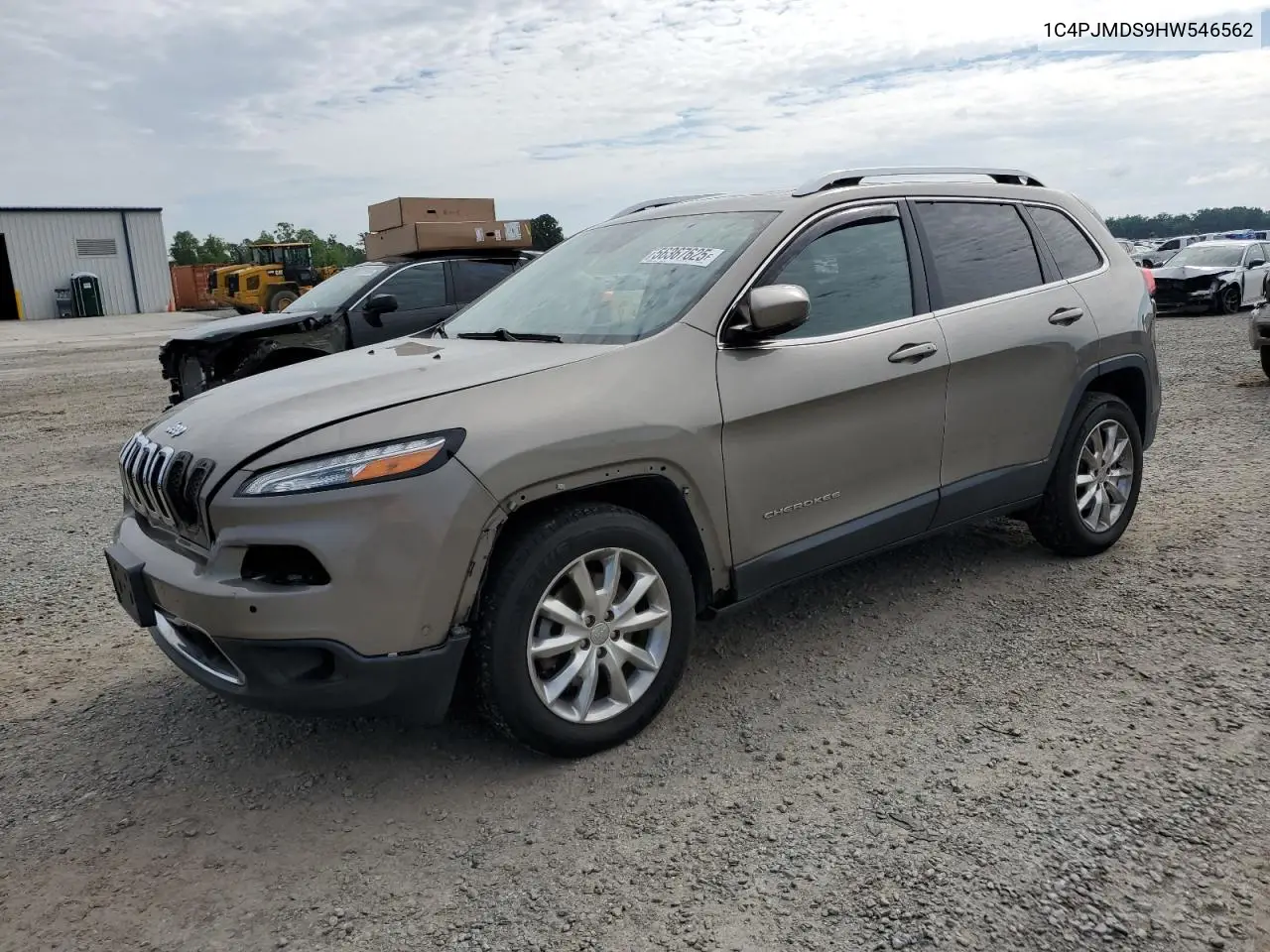 2017 Jeep Cherokee Limited VIN: 1C4PJMDS9HW546562 Lot: 56367625