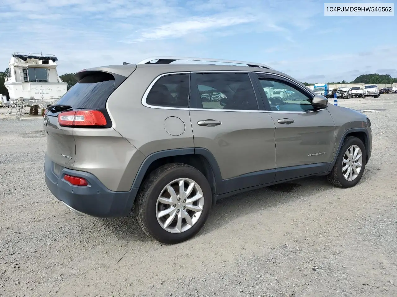 2017 Jeep Cherokee Limited VIN: 1C4PJMDS9HW546562 Lot: 56367625