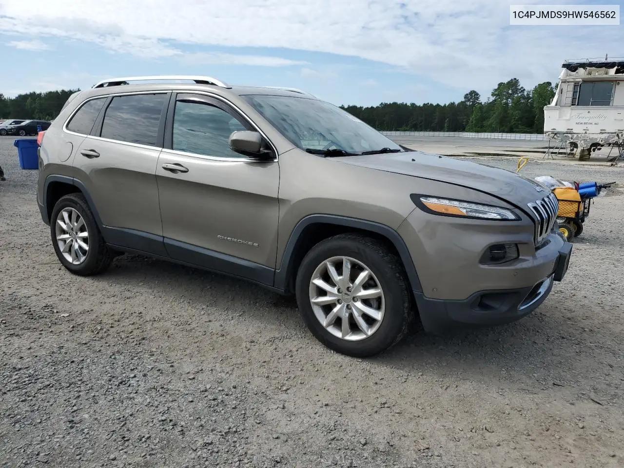 2017 Jeep Cherokee Limited VIN: 1C4PJMDS9HW546562 Lot: 56367625