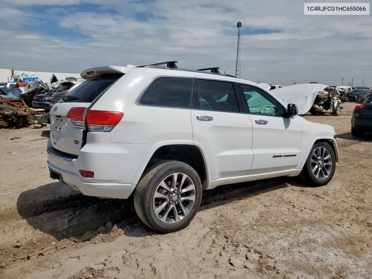 1c4rjfcg1hc655066 1C4RJFCG1HC655066 2017 Jeep Grand Cherokee Overland