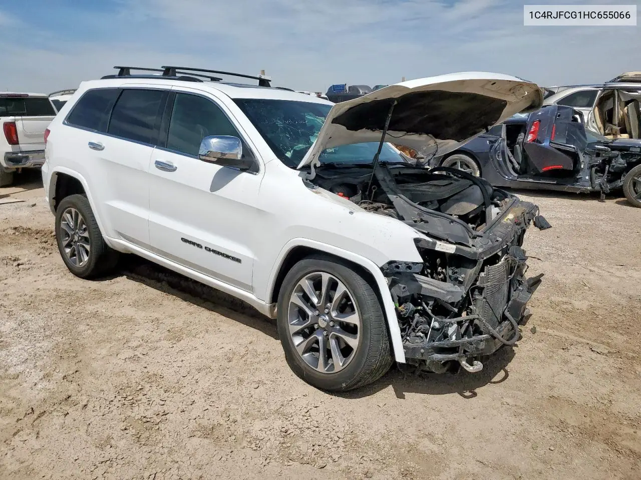 1c4rjfcg1hc655066 1C4RJFCG1HC655066 2017 Jeep Grand Cherokee Overland