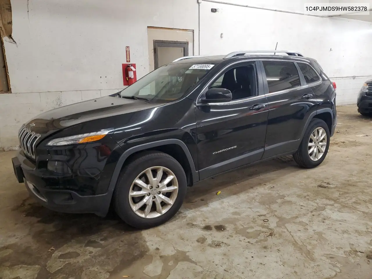1c4pjmds9hw582378 1C4PJMDS9HW582378 2017 Jeep Cherokee Limited