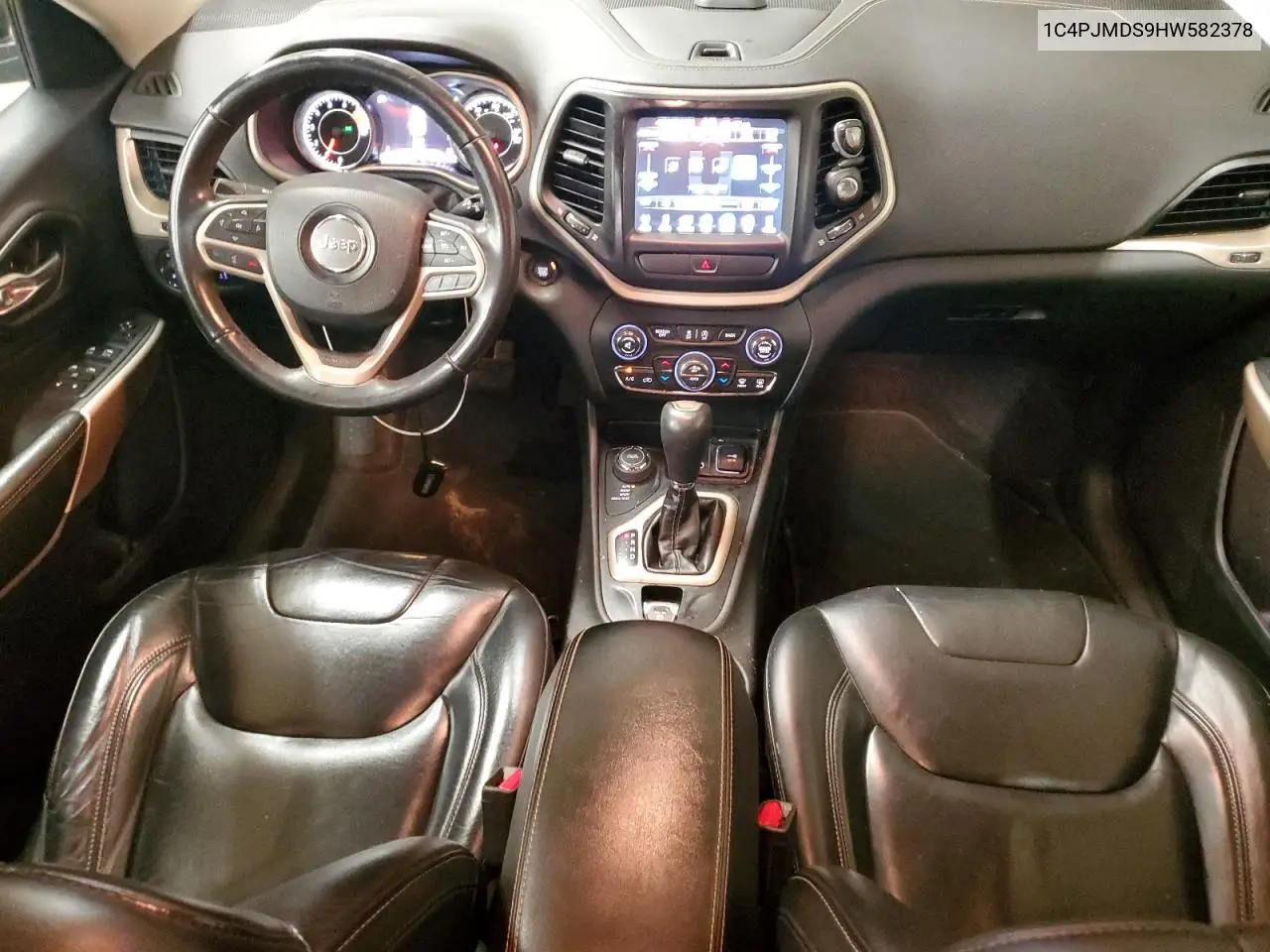 1c4pjmds9hw582378 1C4PJMDS9HW582378 2017 Jeep Cherokee Limited