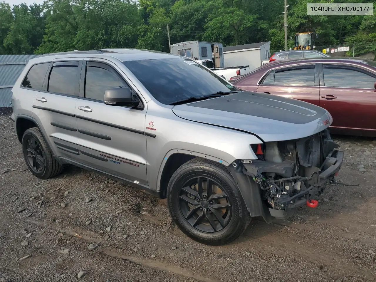 2017 Jeep Grand Cherokee Trailhawk VIN: 1C4RJFLTXHC700177 Lot: 60660645
