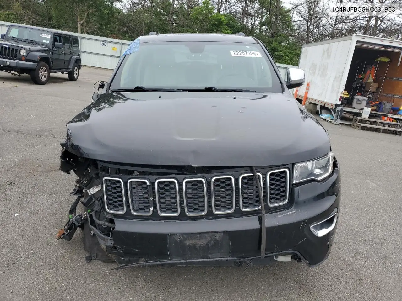 2017 Jeep Grand Cherokee Limited VIN: 1C4RJFBG5HC631953 Lot: 62287105
