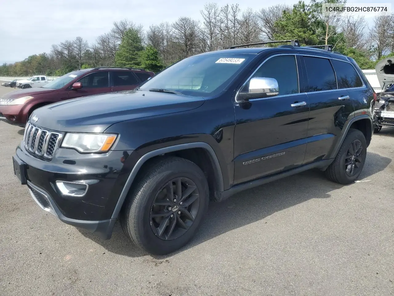 2017 Jeep Grand Cherokee Limited VIN: 1C4RJFBG2HC876774 Lot: 62549235