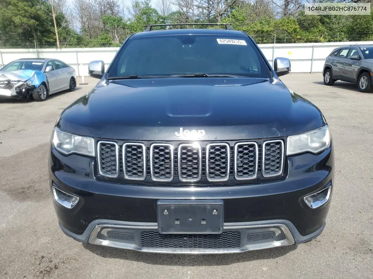 2017 Jeep Grand Cherokee Limited VIN: 1C4RJFBG2HC876774 Lot: 62549235