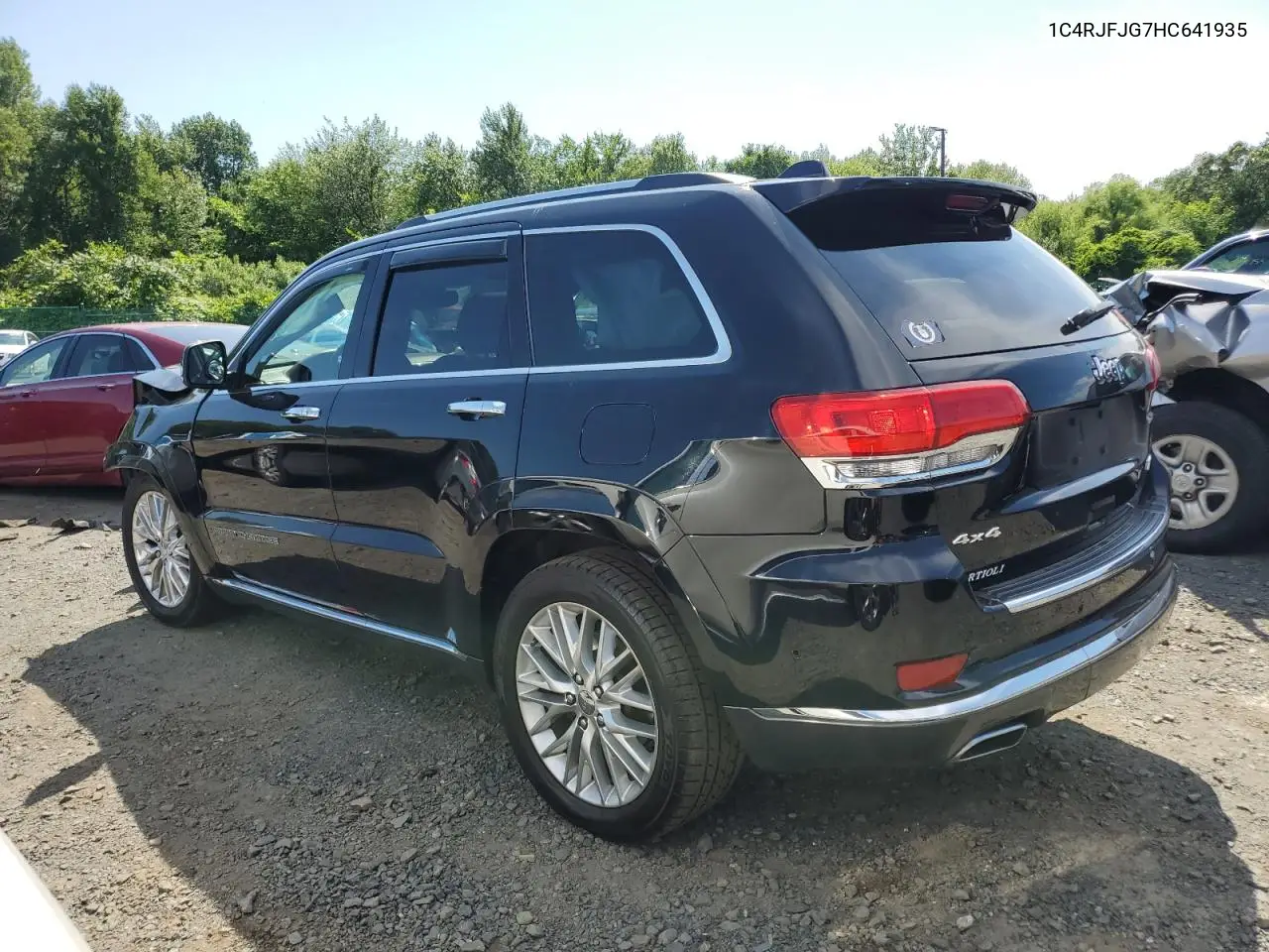1c4rjfjg7hc641935 1C4RJFJG7HC641935 2017 Jeep Grand Cherokee Summit