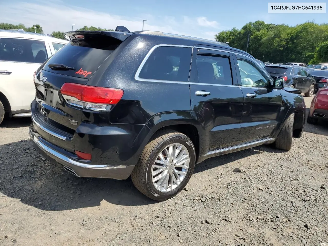 1c4rjfjg7hc641935 1C4RJFJG7HC641935 2017 Jeep Grand Cherokee Summit