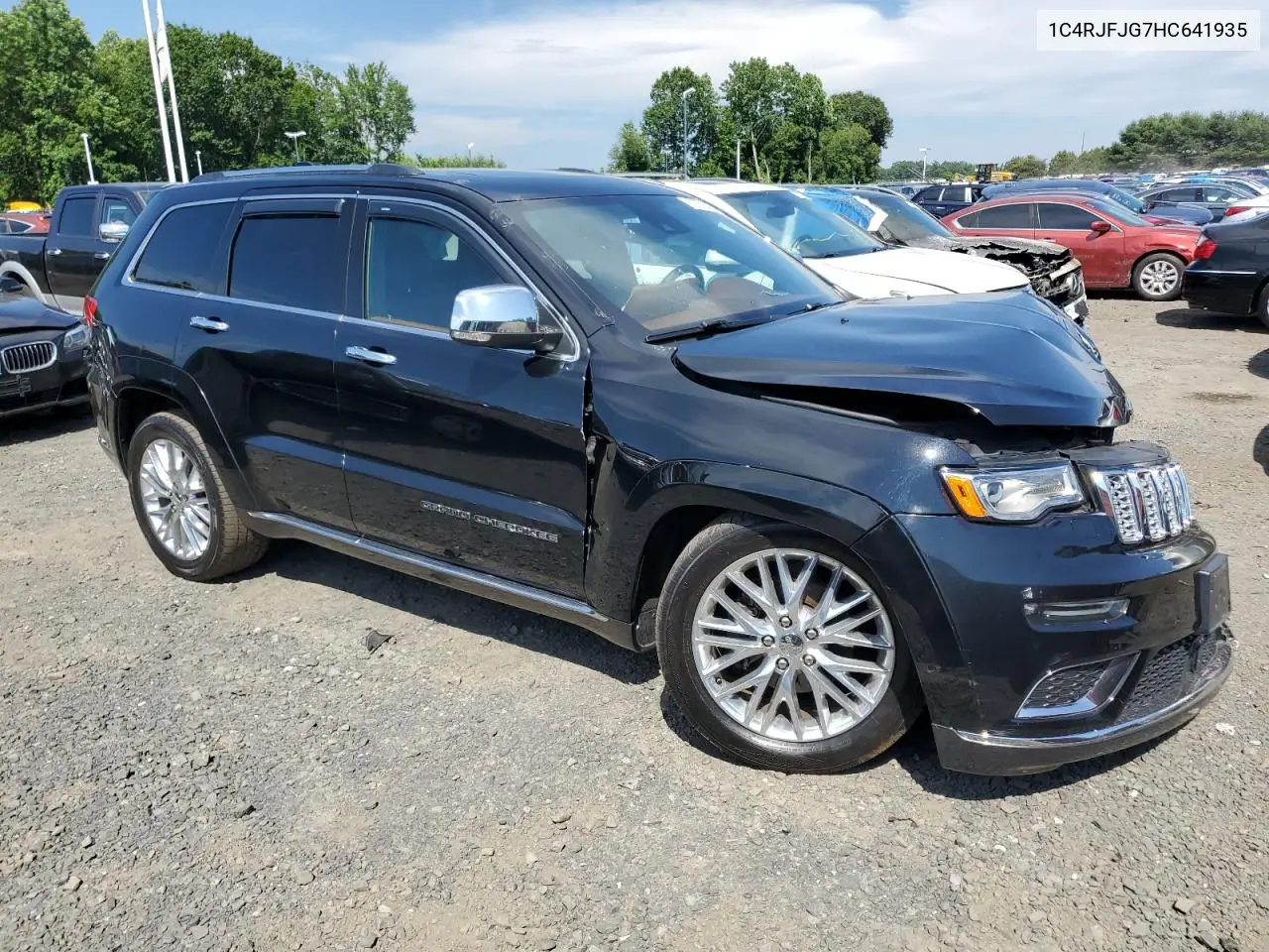 1c4rjfjg7hc641935 1C4RJFJG7HC641935 2017 Jeep Grand Cherokee Summit