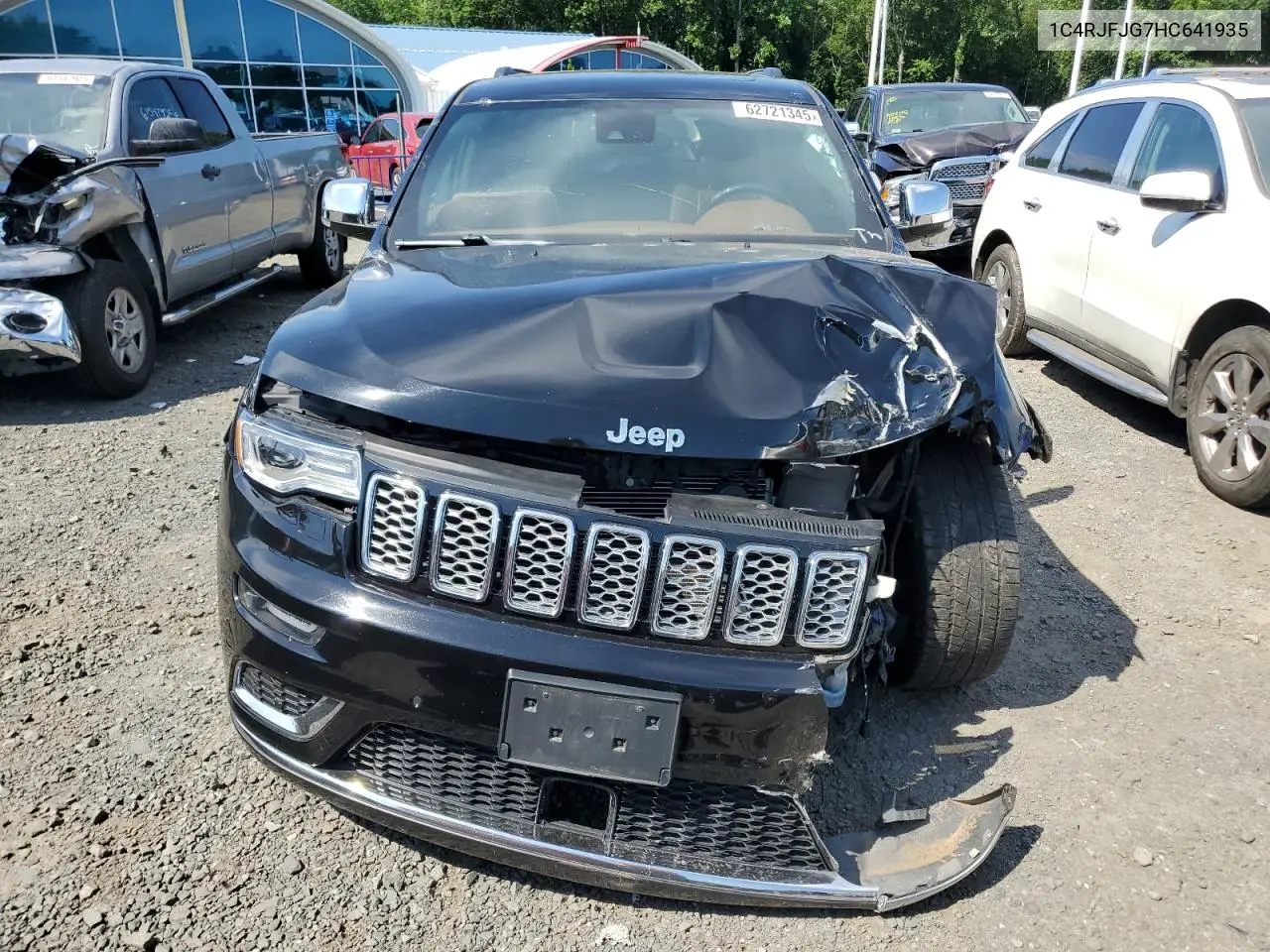 1c4rjfjg7hc641935 1C4RJFJG7HC641935 2017 Jeep Grand Cherokee Summit