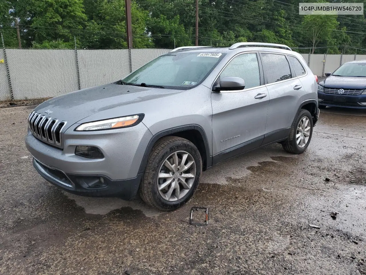 2017 Jeep Cherokee Limited VIN: 1C4PJMDB1HW546720 Lot: 62867905