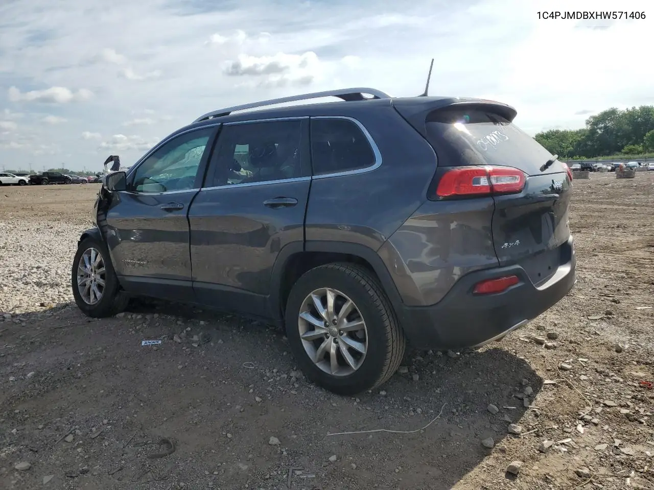 1c4pjmdbxhw571406 1C4PJMDBXHW571406 2017 Jeep Cherokee Limited