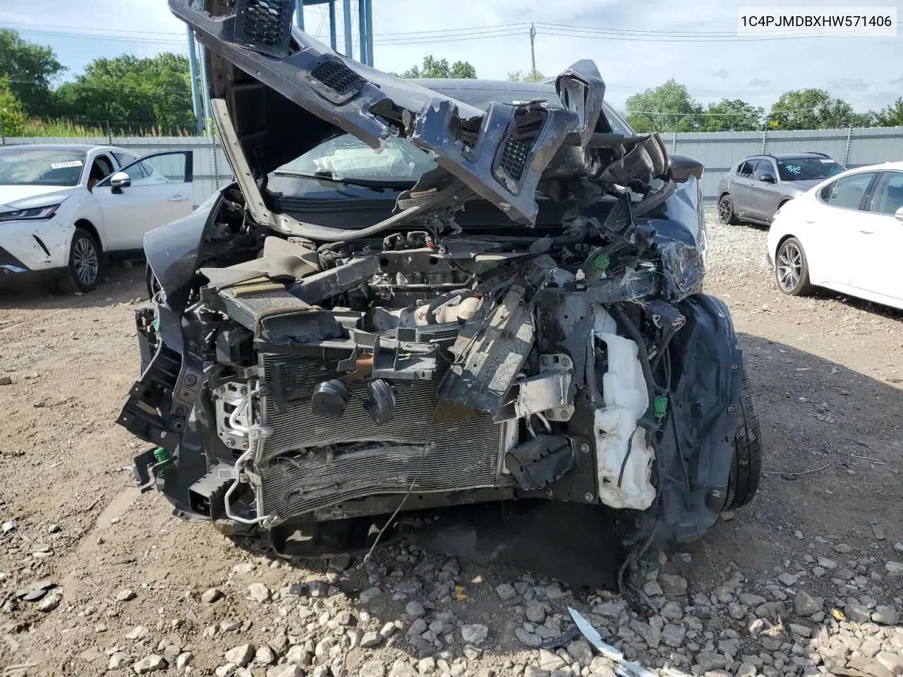 1c4pjmdbxhw571406 1C4PJMDBXHW571406 2017 Jeep Cherokee Limited