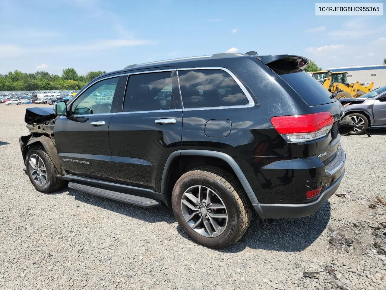 2017 Jeep Grand Cherokee Limited VIN: 1C4RJFBG8HC955365 Lot: 62906295