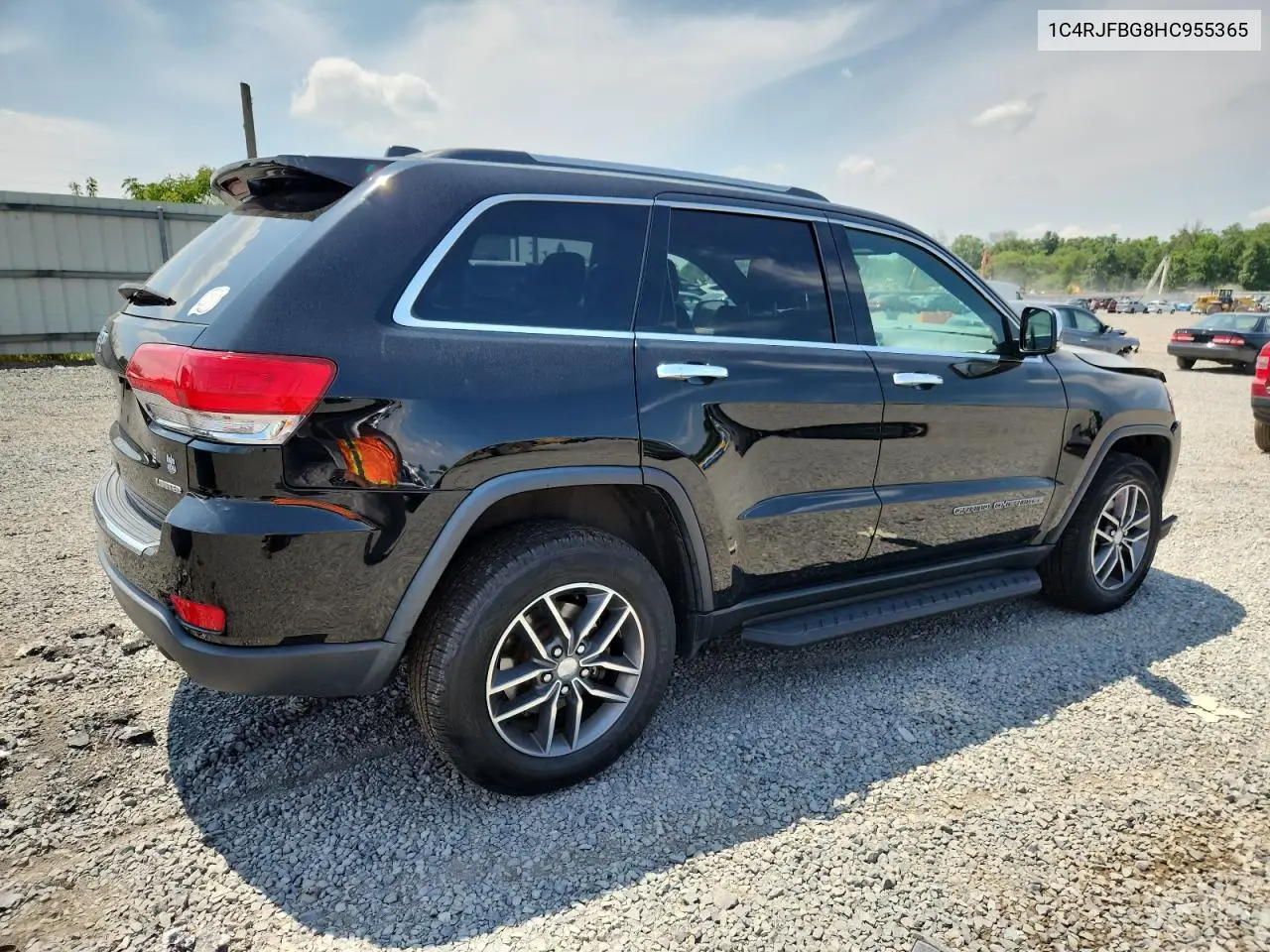 2017 Jeep Grand Cherokee Limited VIN: 1C4RJFBG8HC955365 Lot: 62906295