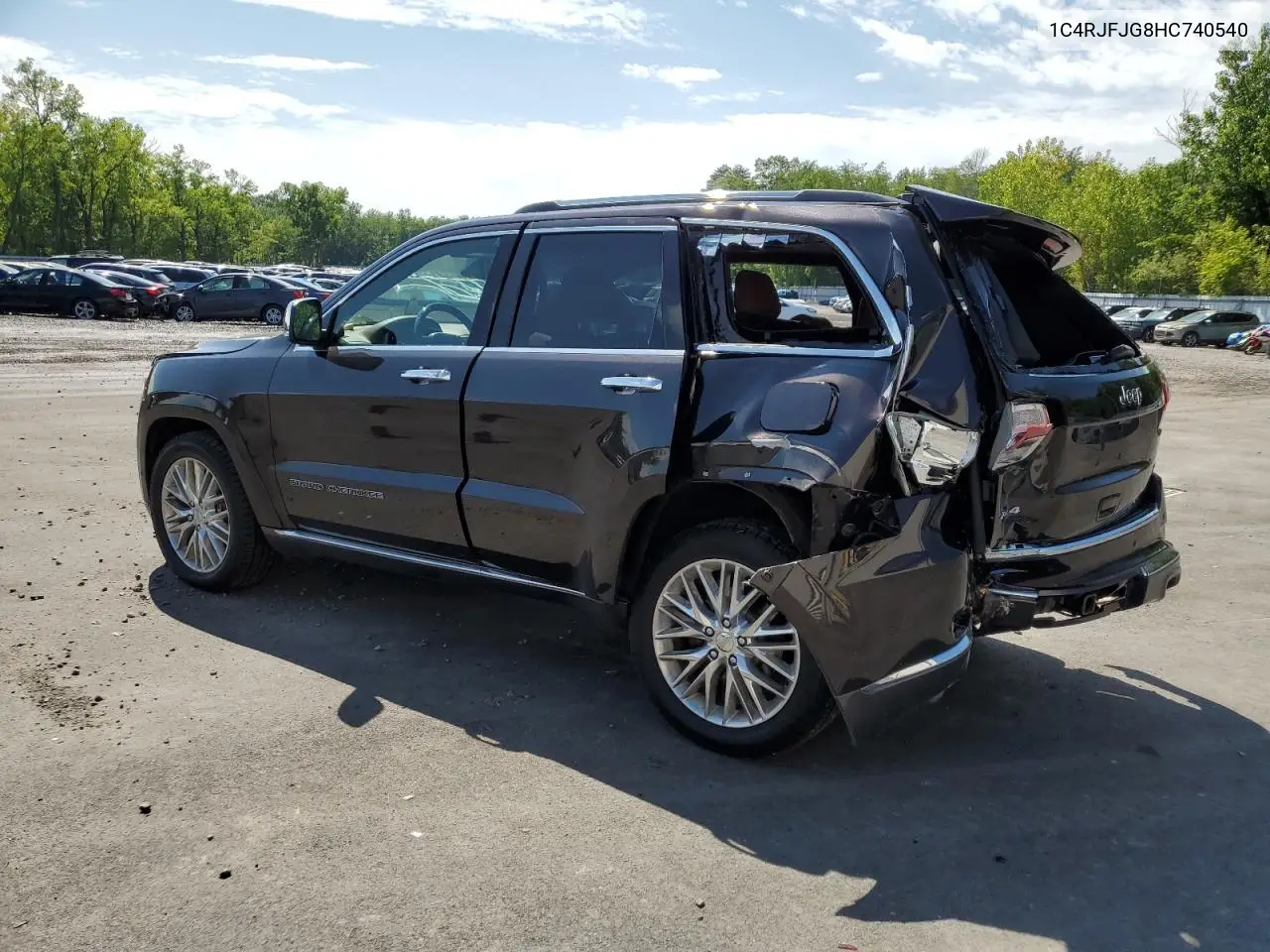 2017 Jeep Grand Cherokee Summit VIN: 1C4RJFJG8HC740540 Lot: 62989135