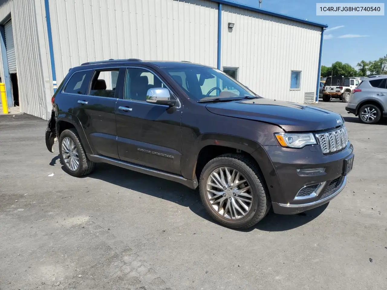2017 Jeep Grand Cherokee Summit VIN: 1C4RJFJG8HC740540 Lot: 62989135