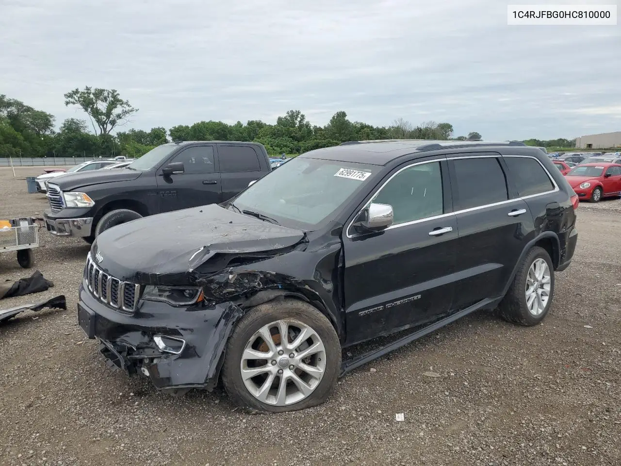 2017 Jeep Grand Cherokee Limited VIN: 1C4RJFBG0HC810000 Lot: 62991775