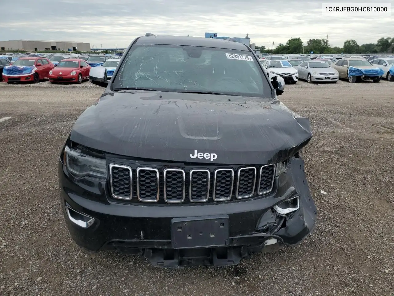 2017 Jeep Grand Cherokee Limited VIN: 1C4RJFBG0HC810000 Lot: 62991775