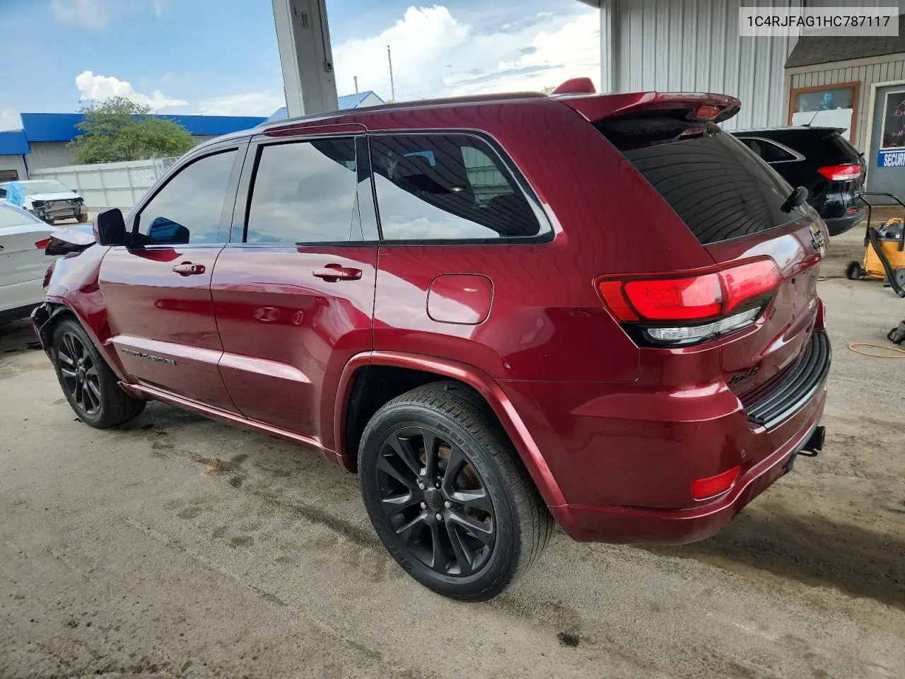 2017 Jeep Grand Cherokee Laredo VIN: 1C4RJFAG1HC787117 Lot: 63104905