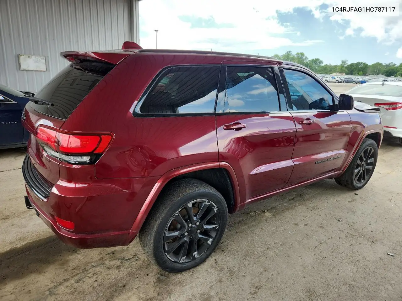 2017 Jeep Grand Cherokee Laredo VIN: 1C4RJFAG1HC787117 Lot: 63104905