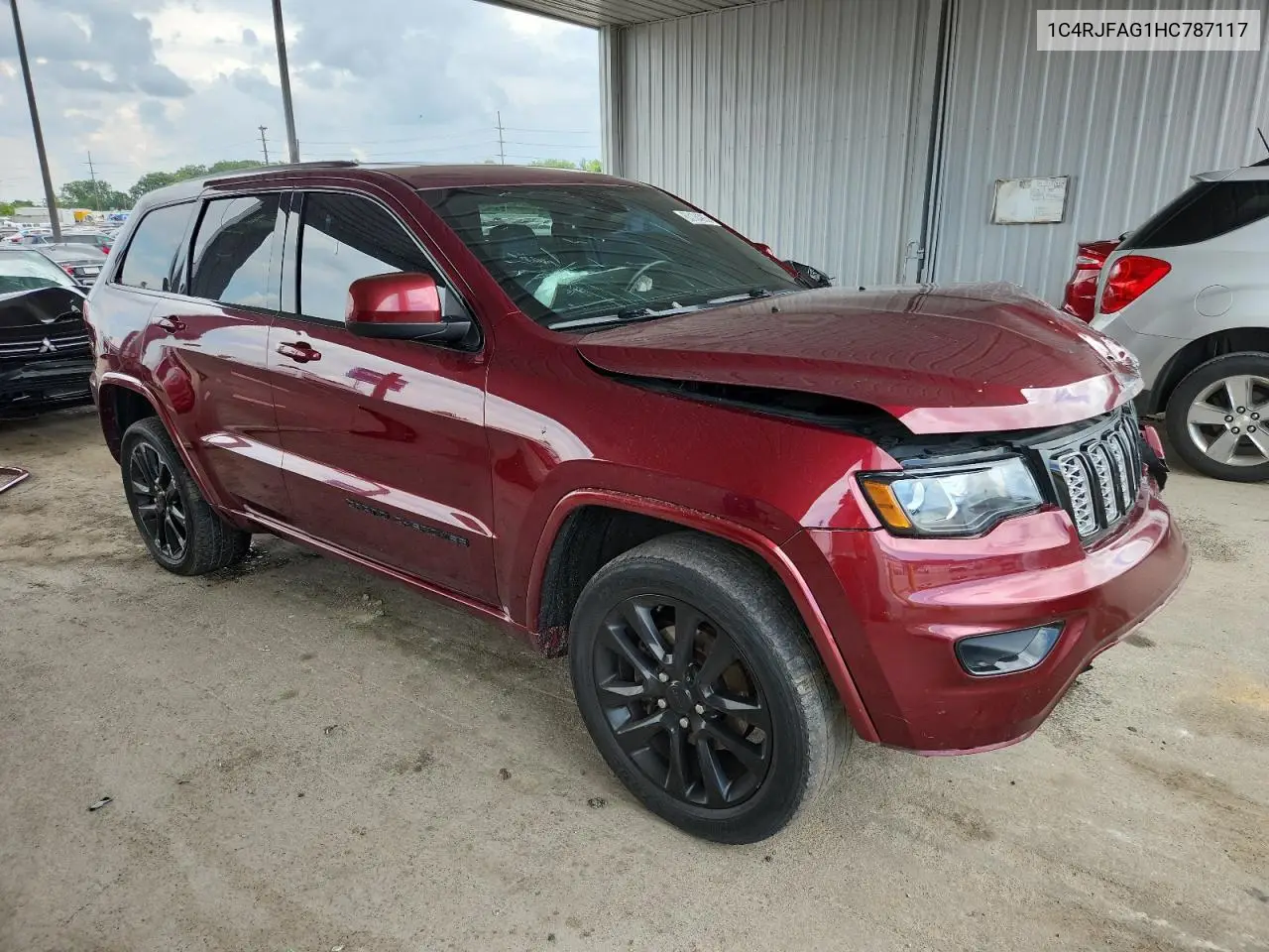 2017 Jeep Grand Cherokee Laredo VIN: 1C4RJFAG1HC787117 Lot: 63104905