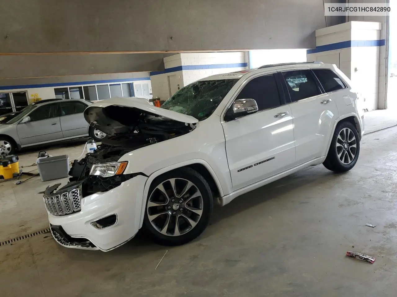 2017 Jeep Grand Cherokee Overland VIN: 1C4RJFCG1HC842890 Lot: 63395045