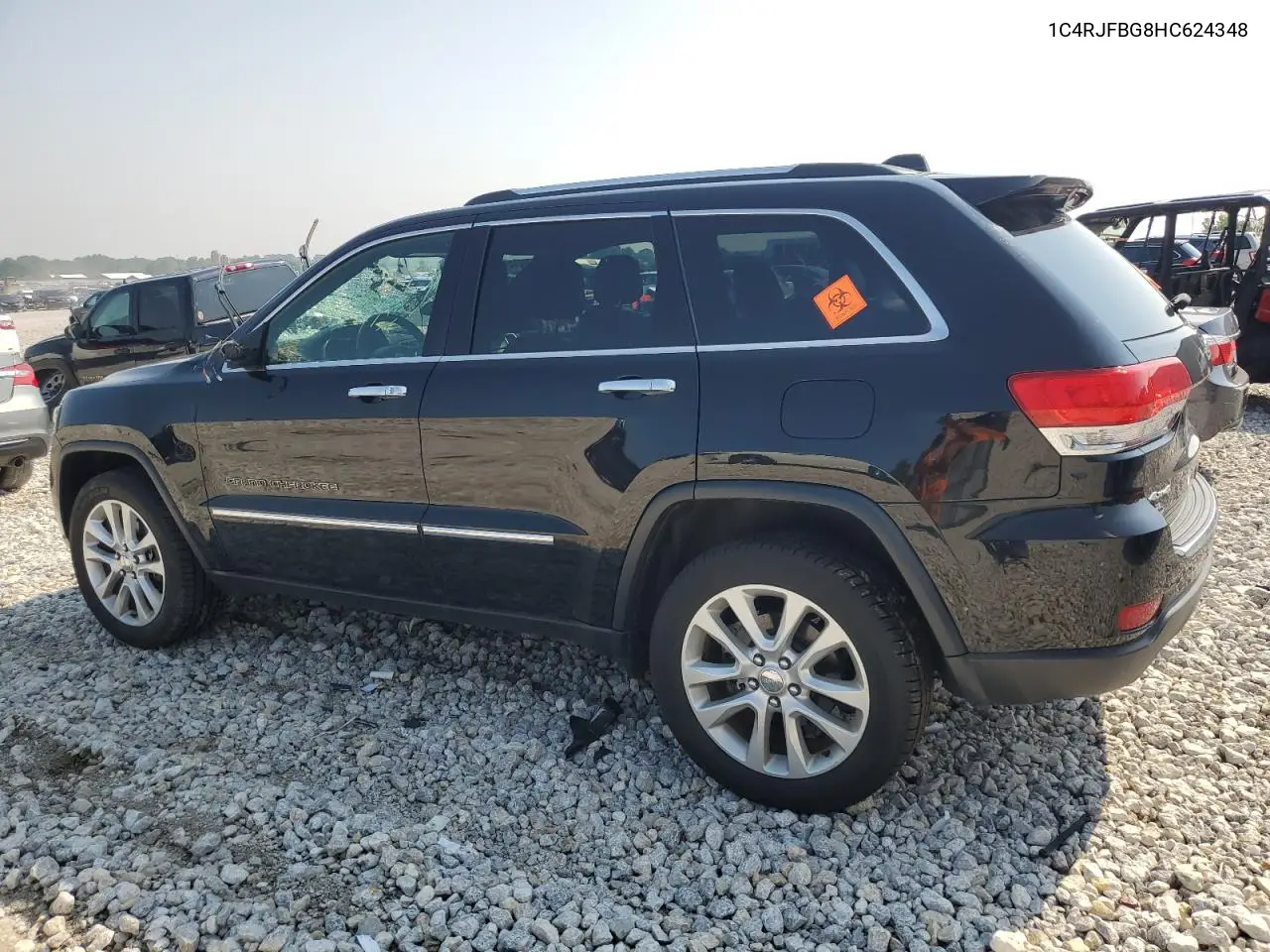 2017 Jeep Grand Cherokee Limited VIN: 1C4RJFBG8HC624348 Lot: 65615285