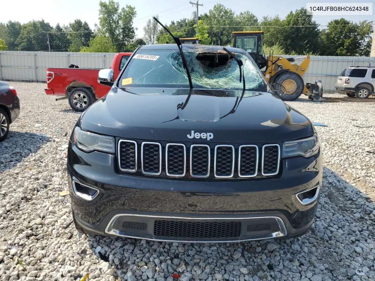 2017 Jeep Grand Cherokee Limited VIN: 1C4RJFBG8HC624348 Lot: 65615285