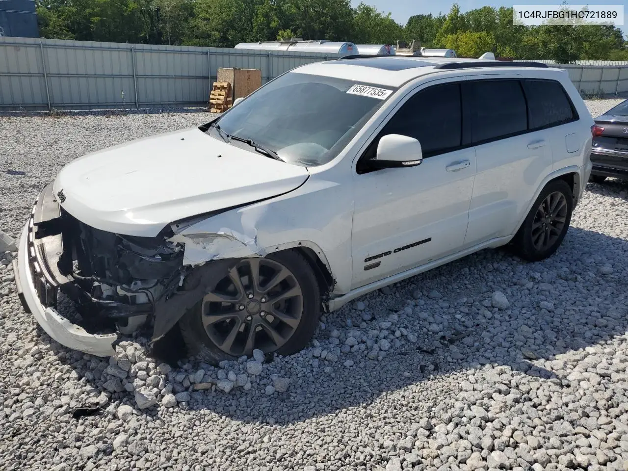 2017 Jeep Grand Cherokee Limited VIN: 1C4RJFBG1HC721889 Lot: 65877535