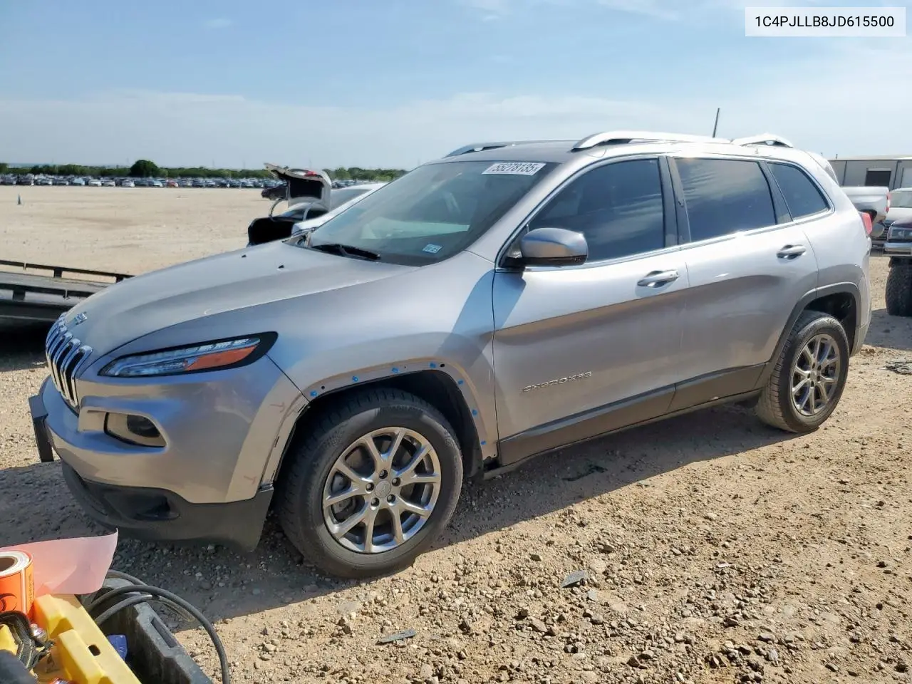 2018 Jeep Cherokee Latitude Plus VIN: 1C4PJLLB8JD615500 Lot: 55278135