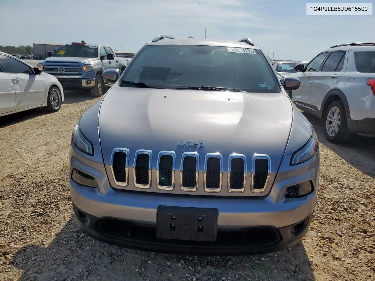 2018 Jeep Cherokee Latitude Plus VIN: 1C4PJLLB8JD615500 Lot: 55278135