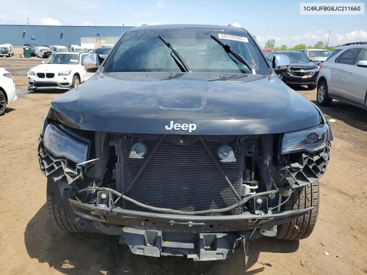 2018 Jeep Grand Cherokee Limited VIN: 1C4RJFBG8JC211660 Lot: 56726995