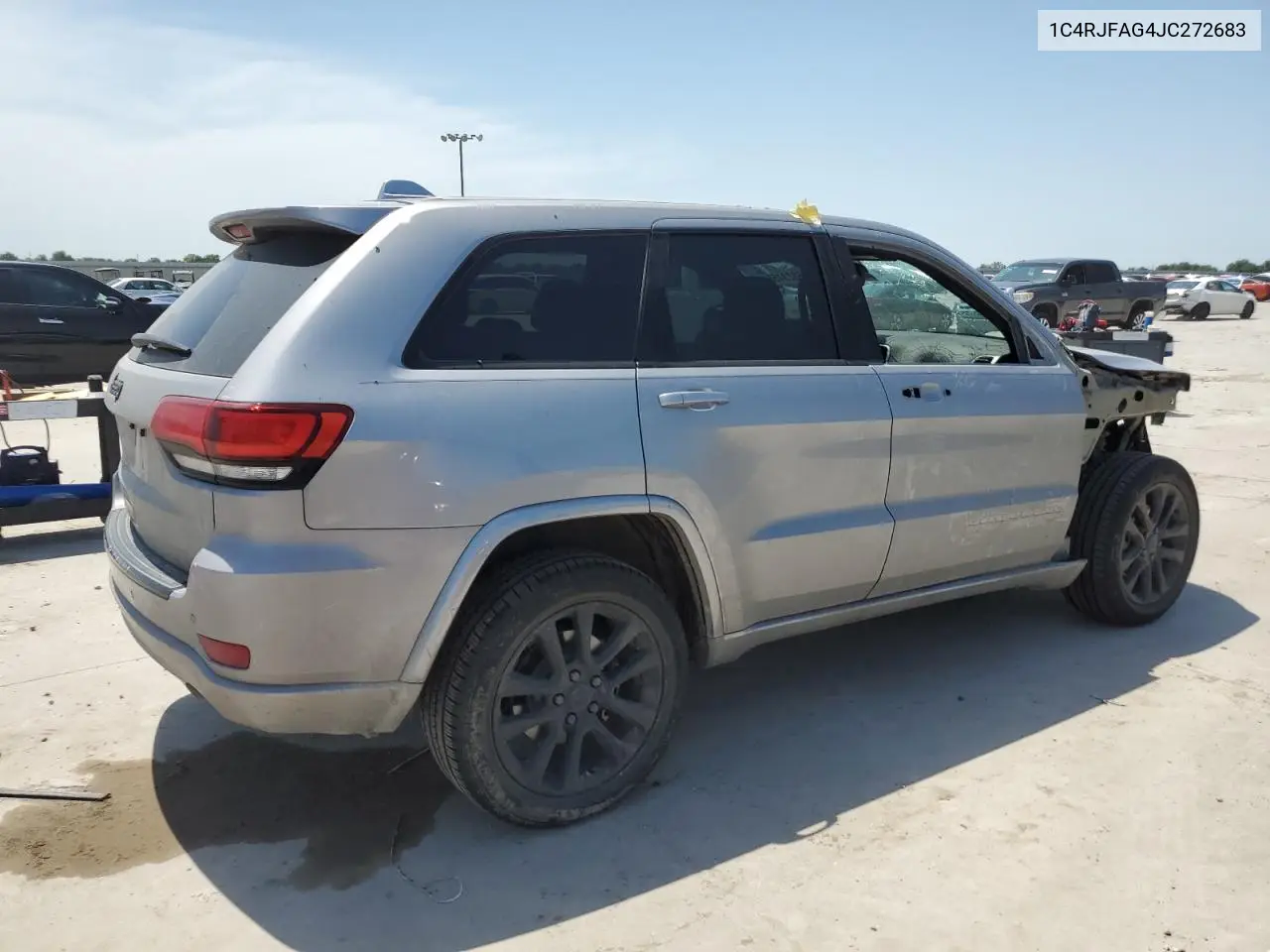 2018 Jeep Grand Cherokee Laredo VIN: 1C4RJFAG4JC272683 Lot: 56823455