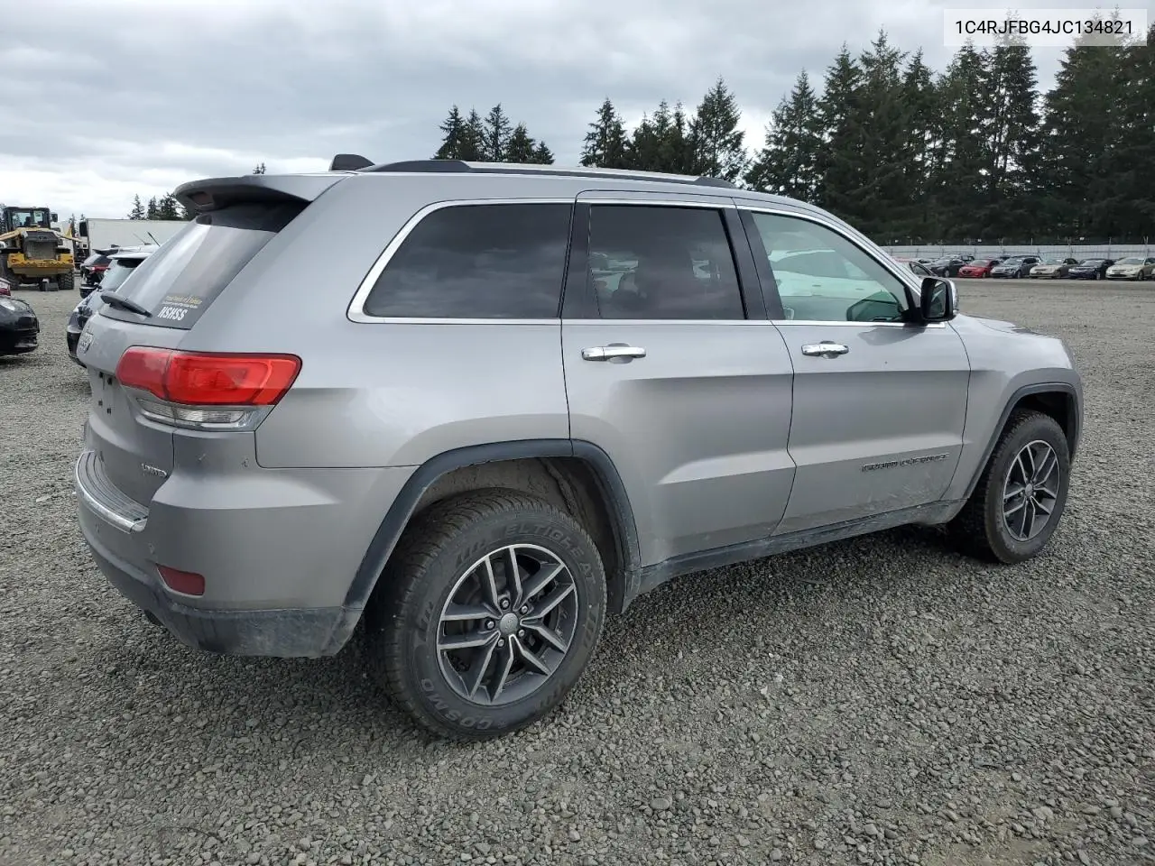 2018 Jeep Grand Cherokee Limited VIN: 1C4RJFBG4JC134821 Lot: 56926605