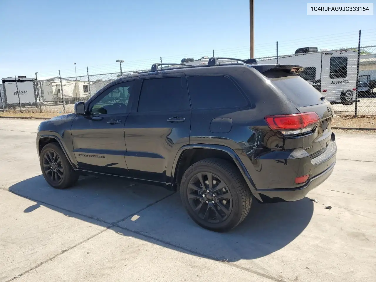 2018 Jeep Grand Cherokee Laredo VIN: 1C4RJFAG9JC333154 Lot: 56977875
