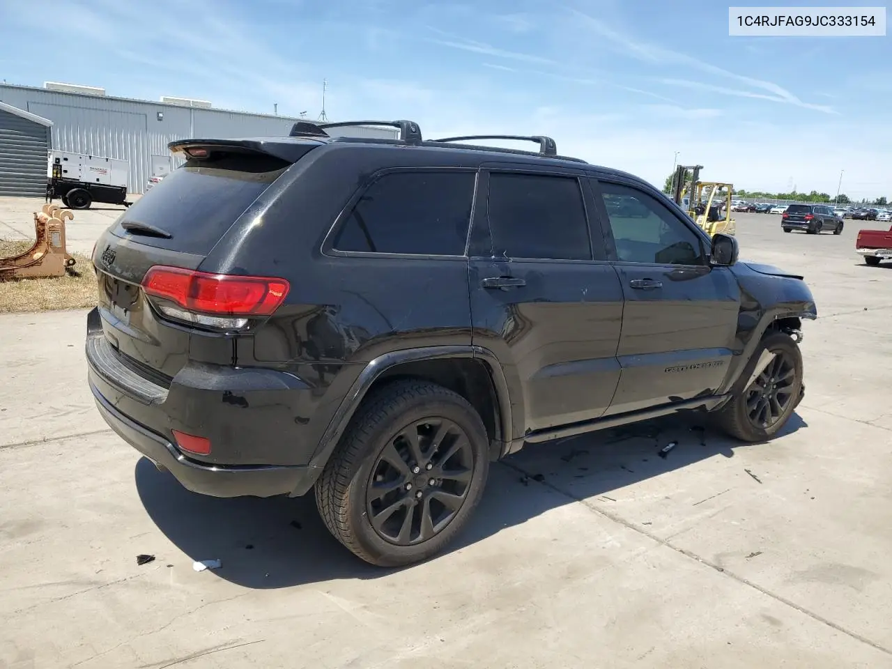 2018 Jeep Grand Cherokee Laredo VIN: 1C4RJFAG9JC333154 Lot: 56977875