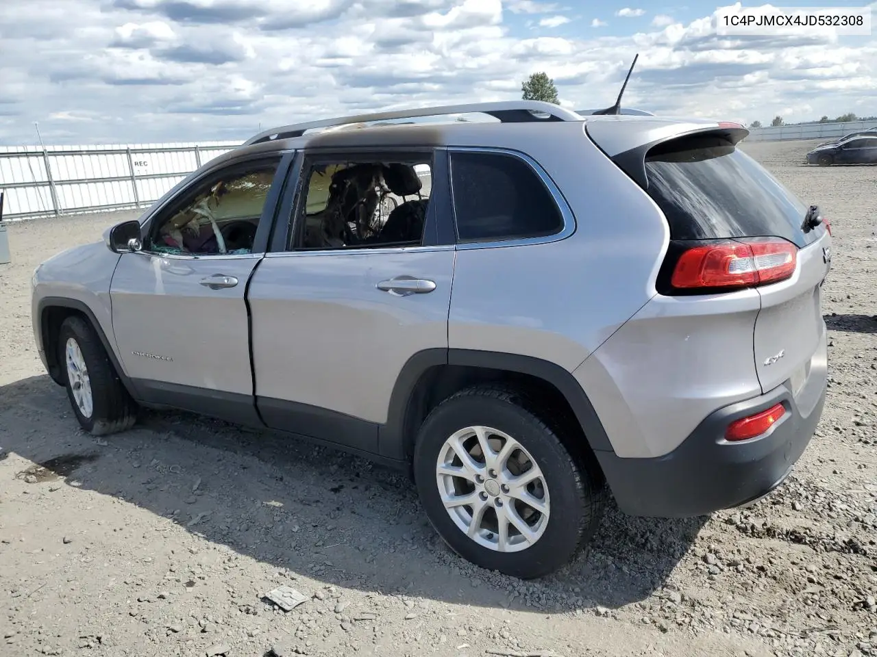 2018 Jeep Cherokee Latitude VIN: 1C4PJMCX4JD532308 Lot: 59171525