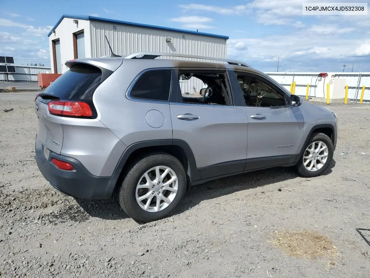 2018 Jeep Cherokee Latitude VIN: 1C4PJMCX4JD532308 Lot: 59171525