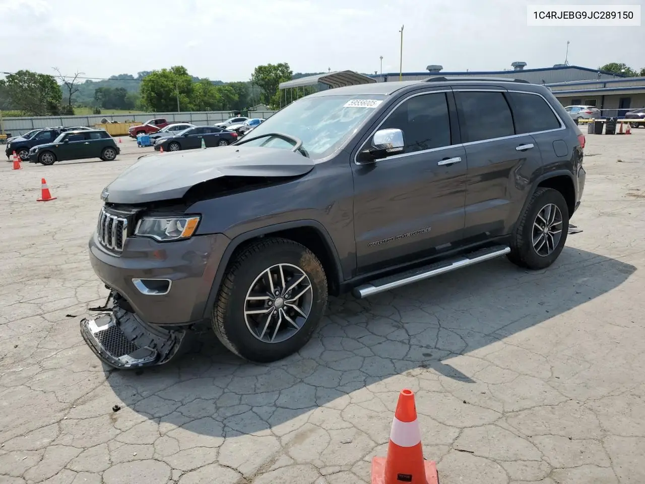 2018 Jeep Grand Cherokee Limited VIN: 1C4RJEBG9JC289150 Lot: 59556005