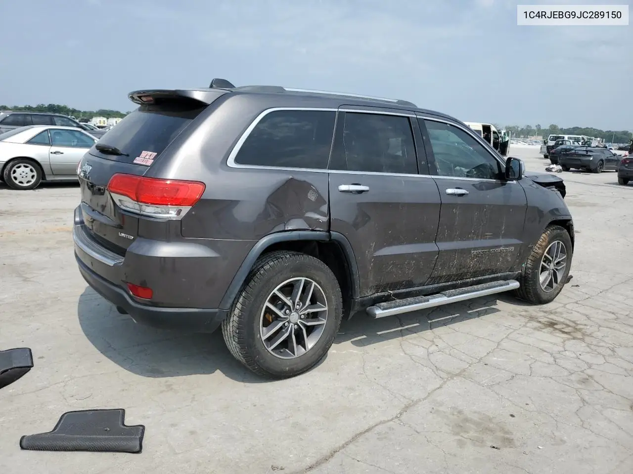 2018 Jeep Grand Cherokee Limited VIN: 1C4RJEBG9JC289150 Lot: 59556005