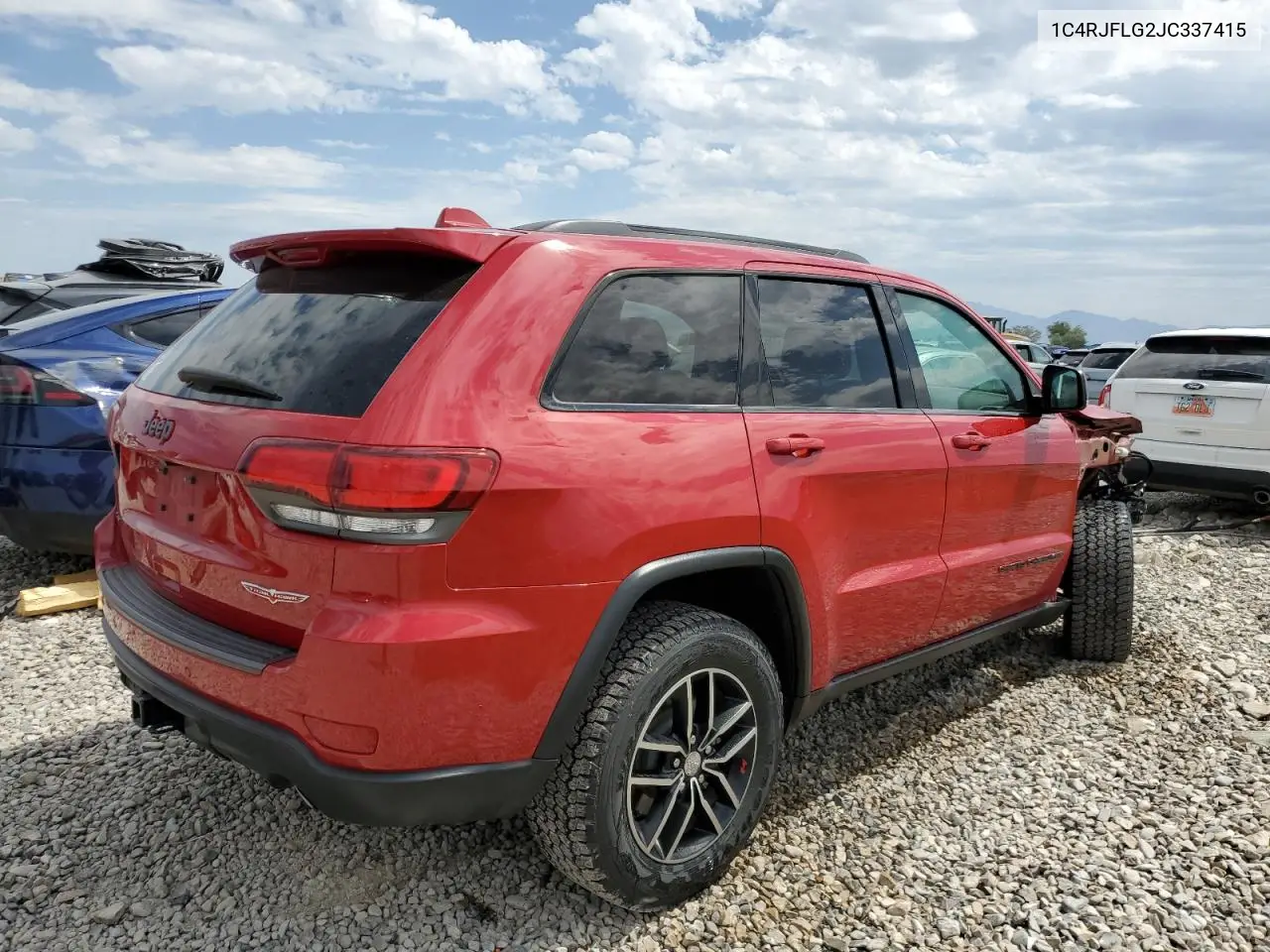 1c4rjflg2jc337415 1C4RJFLG2JC337415 2018 Jeep Grand Cherokee Trailhawk