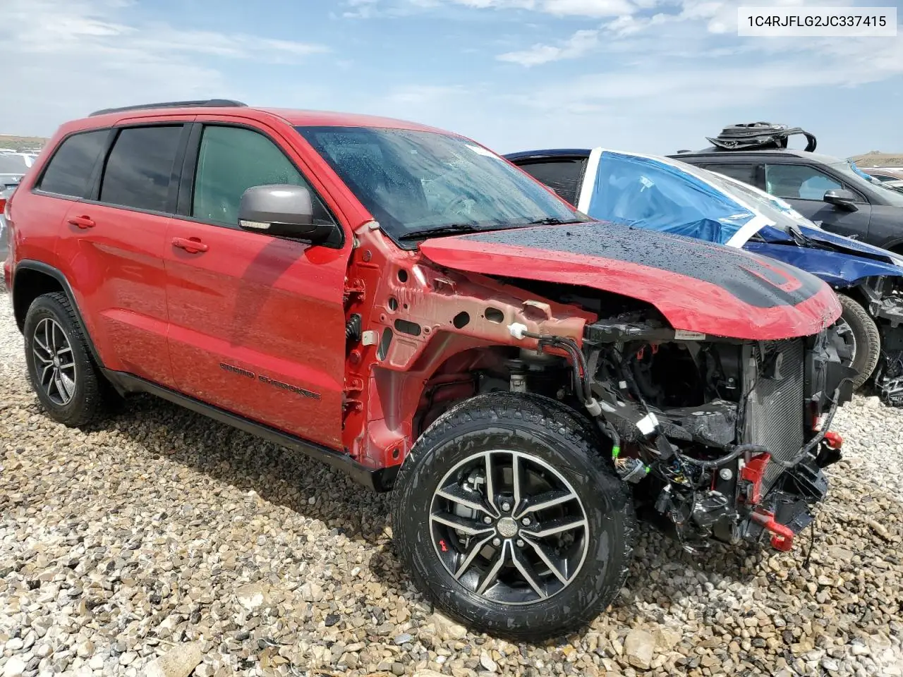 1c4rjflg2jc337415 1C4RJFLG2JC337415 2018 Jeep Grand Cherokee Trailhawk