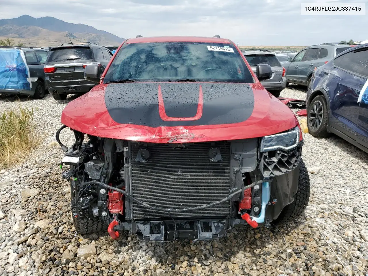1c4rjflg2jc337415 1C4RJFLG2JC337415 2018 Jeep Grand Cherokee Trailhawk