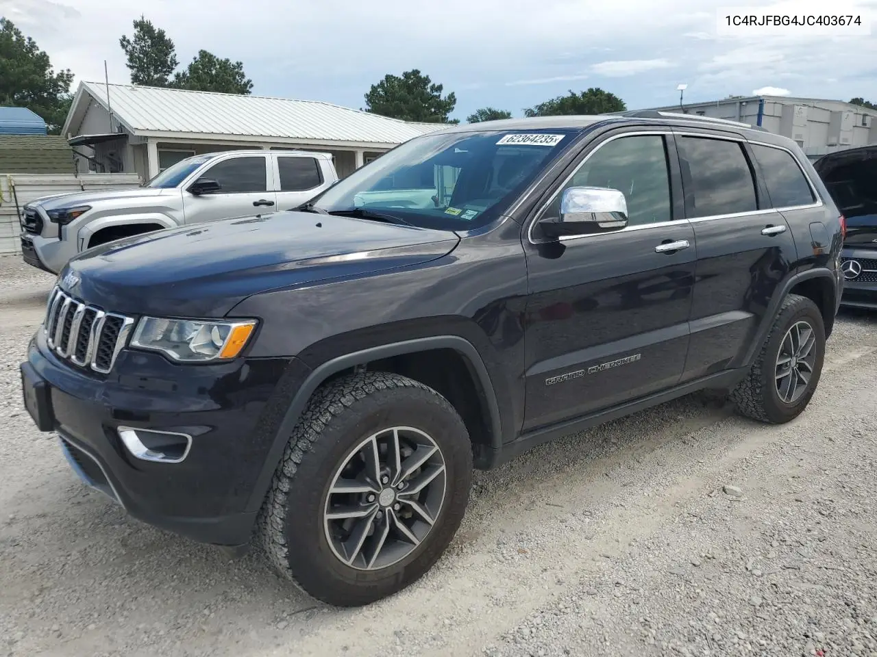 2018 Jeep Grand Cherokee Limited VIN: 1C4RJFBG4JC403674 Lot: 62364235